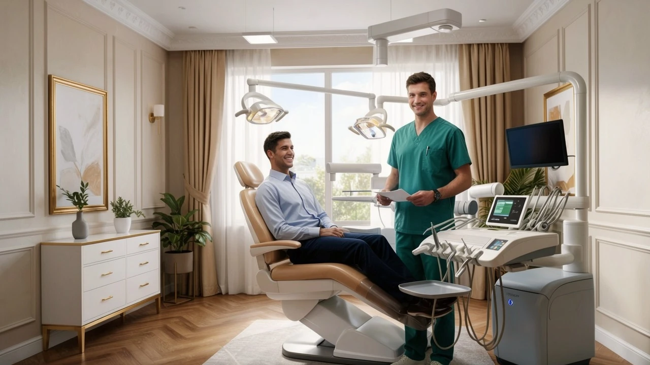 Painless root canal treatment in Kanpur at Saluja Dento Max Fac Centre - rotary single sitting RCT in luxury NABH clinic