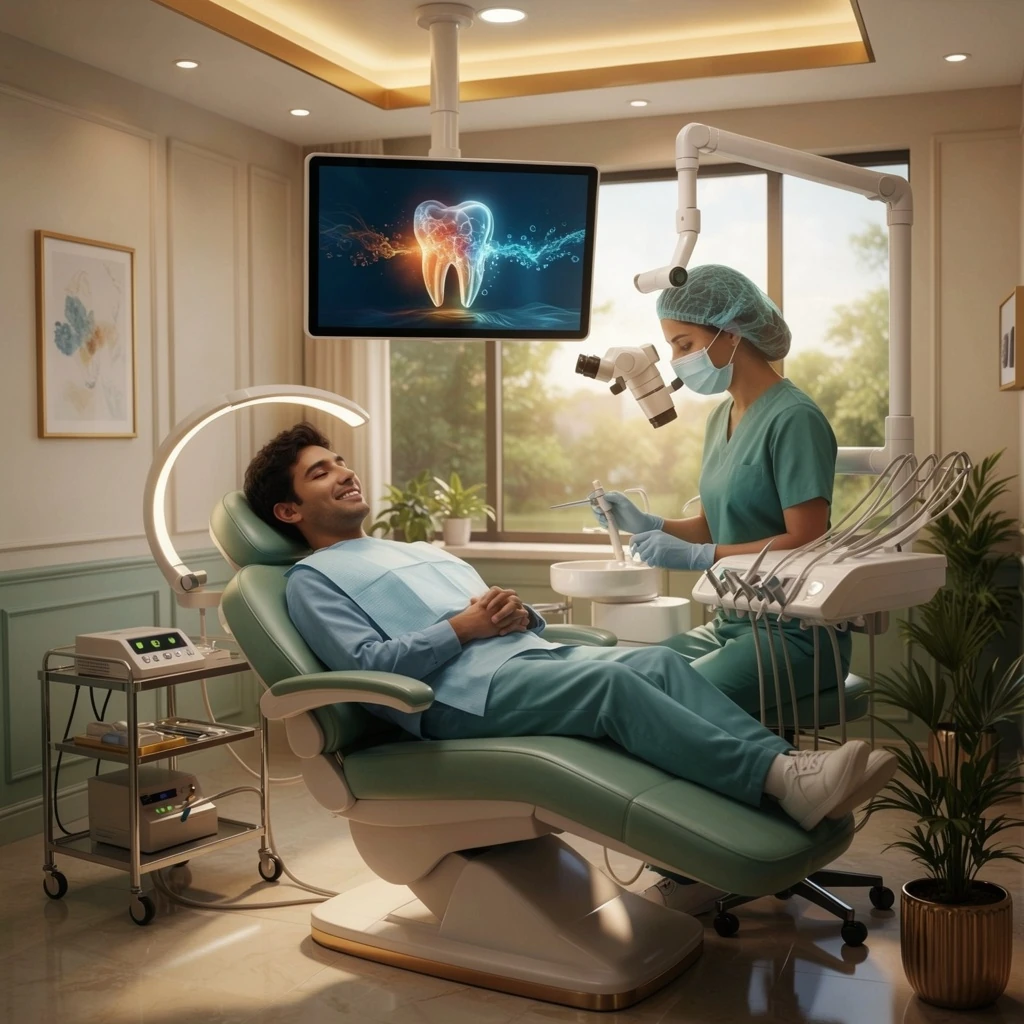 Painless root canal treatment Kanpur - modern single sitting RCT at NABH-accredited dental clinic